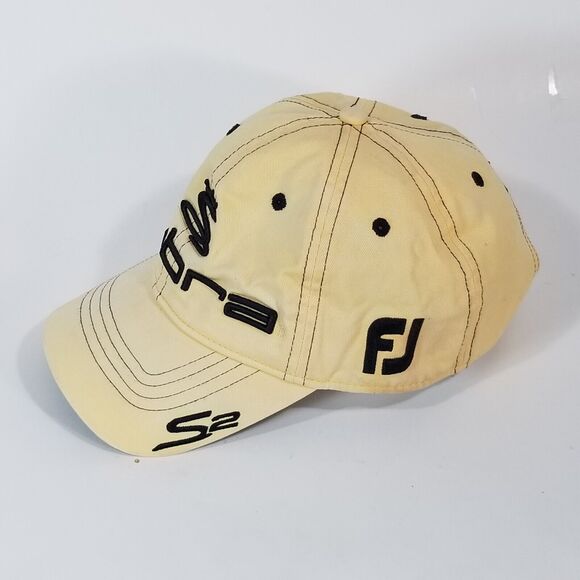 Cobra Golf Cap Yellow adjustable footjoy SA Pro V1 - Picture 2 of 7